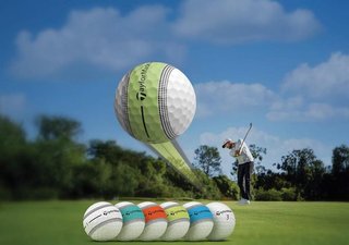 TaylorMade Tour Response Stripe balles de golf 2026 (12 balles)
