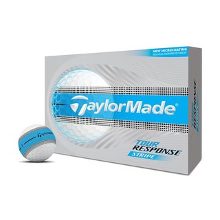 TaylorMade Tour Response Stripe balles de golf, bleues