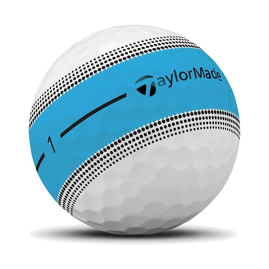 TaylorMade Tour Response Stripe balles de golf, bleues
