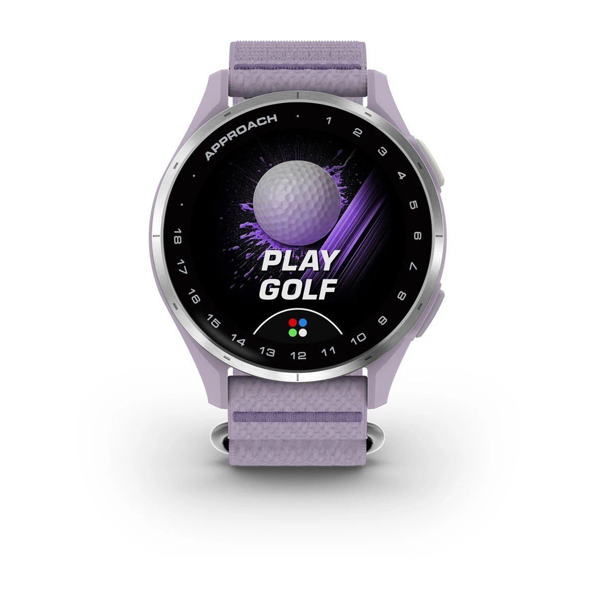 Garmin Approach J1 montre GPS junior, lilas/aluminium argenté