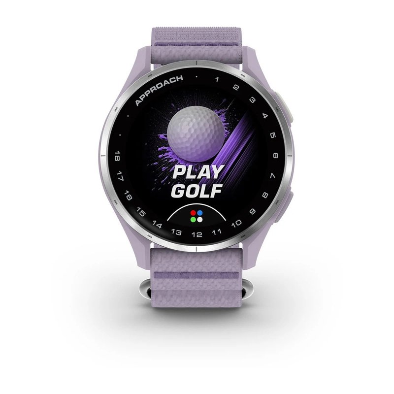 Garmin Approach J1 montre GPS junior, lilas/aluminium argenté