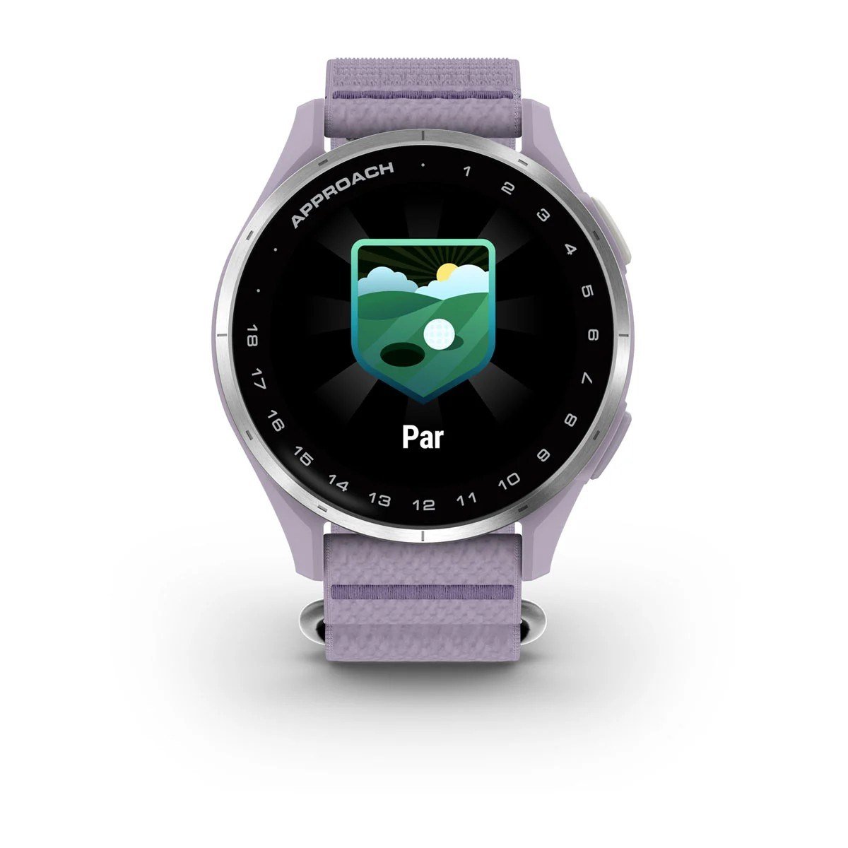 Garmin Approach J1 montre GPS junior, lilas/aluminium argenté