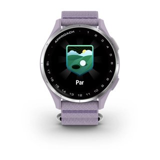 Garmin Approach J1 montre GPS junior, lilas/aluminium argenté