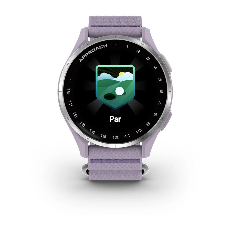 Garmin Approach J1 montre GPS junior, lilas/aluminium argenté
