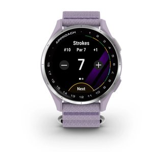 Garmin Approach J1 montre GPS junior, lilas/aluminium argenté