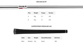 TaylorMade Qi Max fers homme, acier