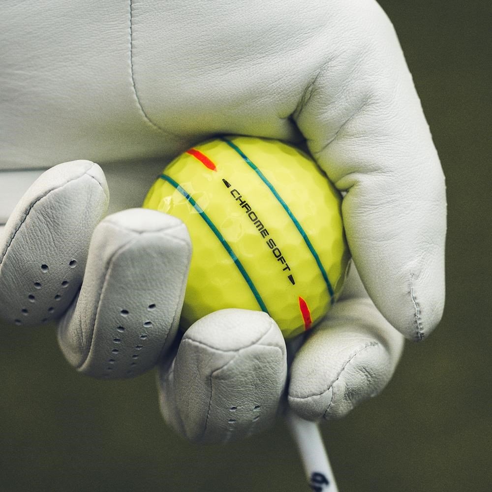 Callaway Chrome Soft 26 360 Triple Track balles de golf, jaunes