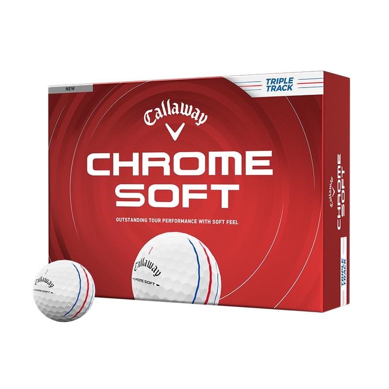 Callaway Chrome Soft 26 Triple Track balles de golf