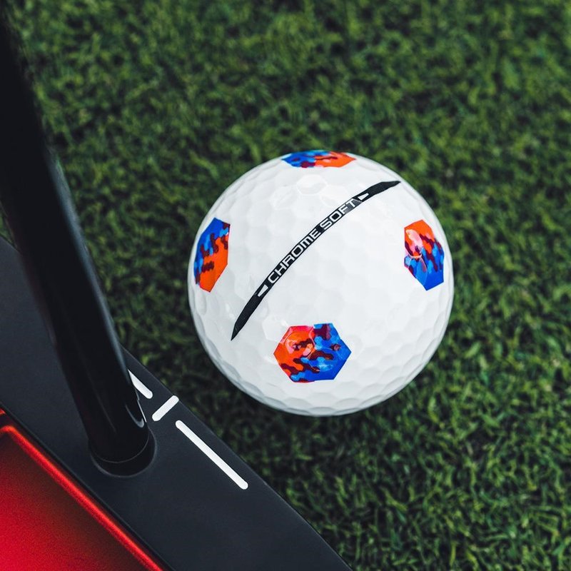 Callaway Chrome Soft 26 TruTrack Blue/Red balles de golf
