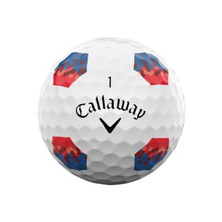 Callaway Chrome Tour TruTrack Blue/Red balles de golf