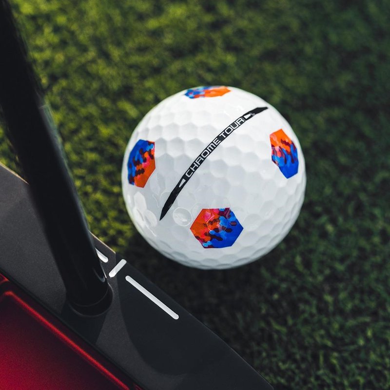 Callaway Chrome Tour TruTrack Blue/Red balles de golf