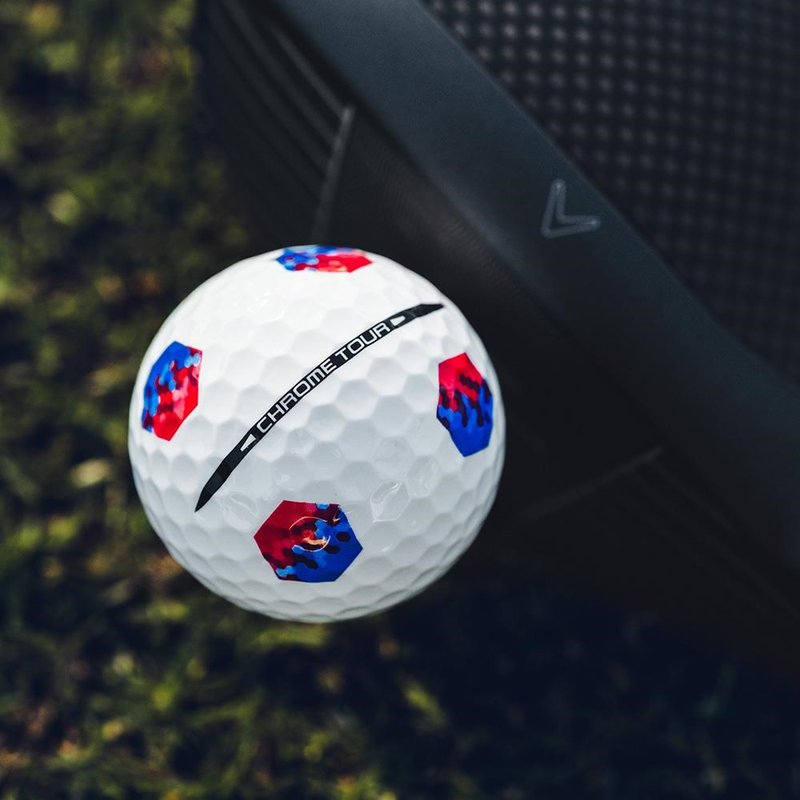 Callaway Chrome Tour TruTrack Blue/Red balles de golf