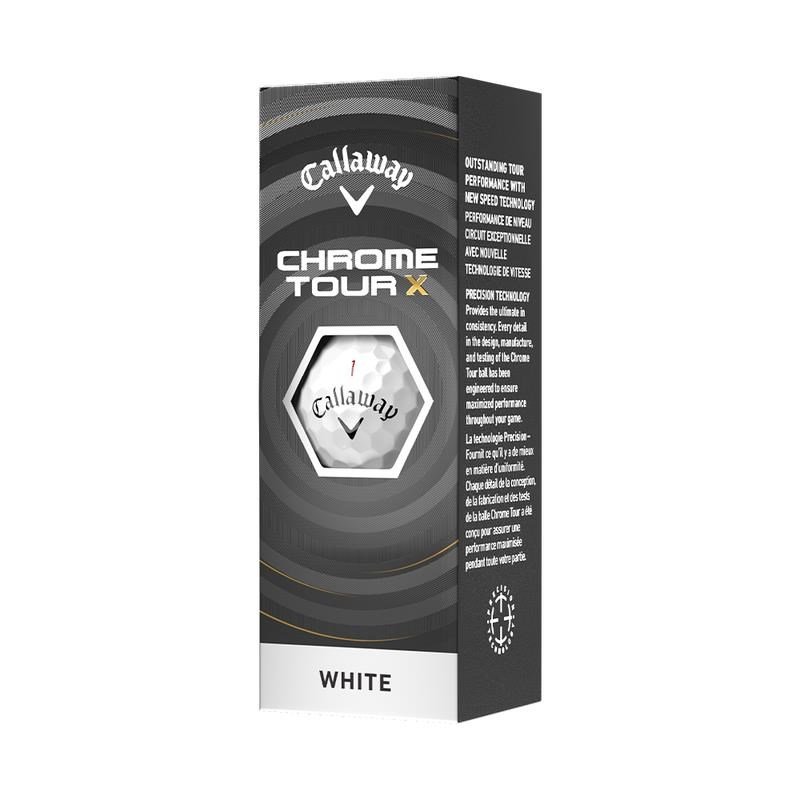 Callaway Chrome Tour X balles de golf 2026 (12 balles)