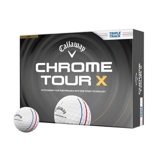 Callaway Chrome Tour X Triple Track balles de golf 2026 (12 balles)