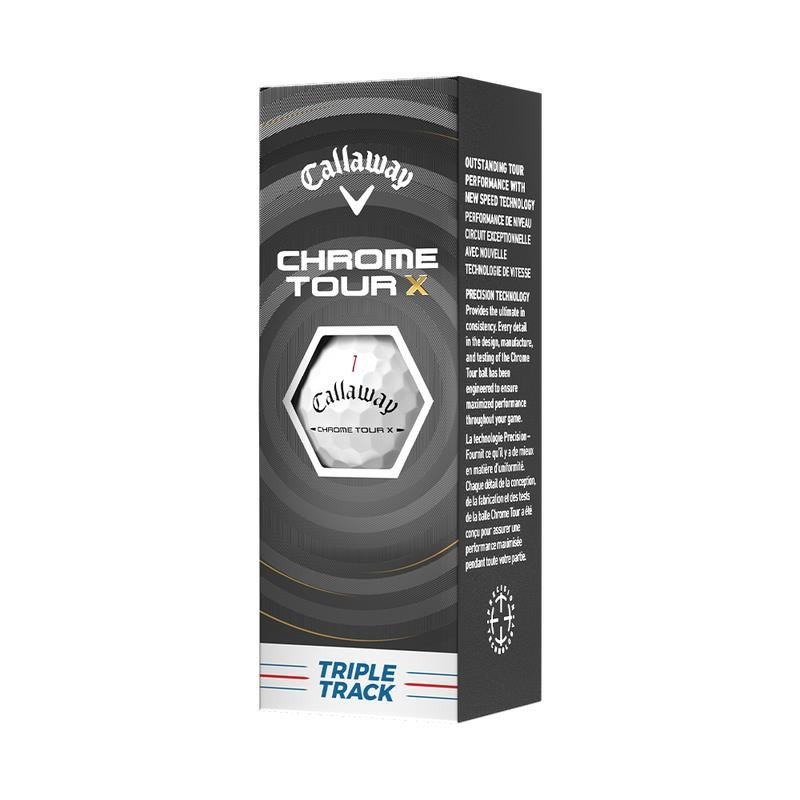 Callaway Chrome Tour X Triple Track balles de golf 2026 (12 balles)