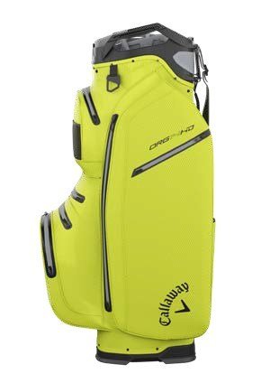 Callaway ORG 14 HD cart bag, jaune fluo