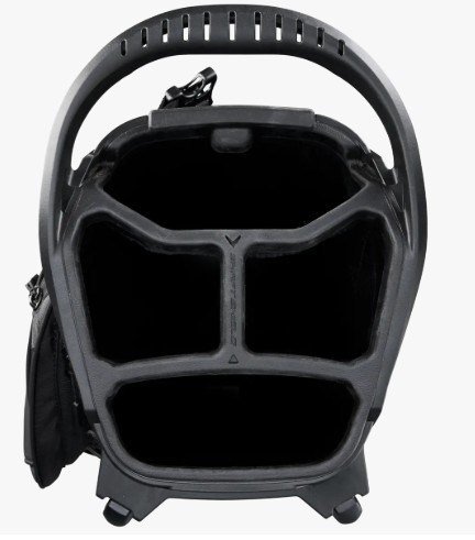 Callaway Fairway C stand bag, silver/cardinal