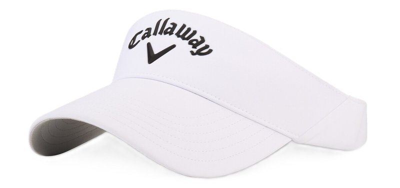 Callaway Liquid Metal visière homme, blanc/noir