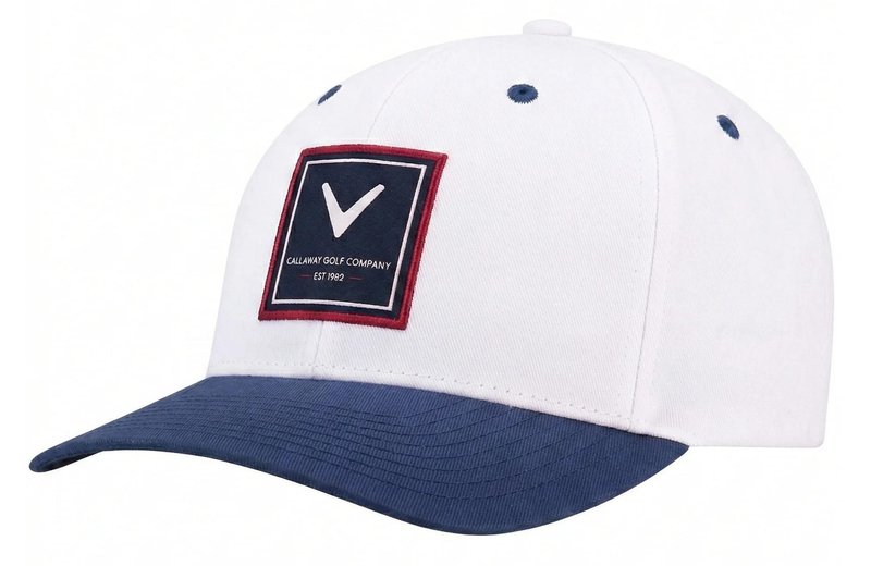 Callaway Rutherford FLEXFIT® Snapback casquette homme, blanc/marine