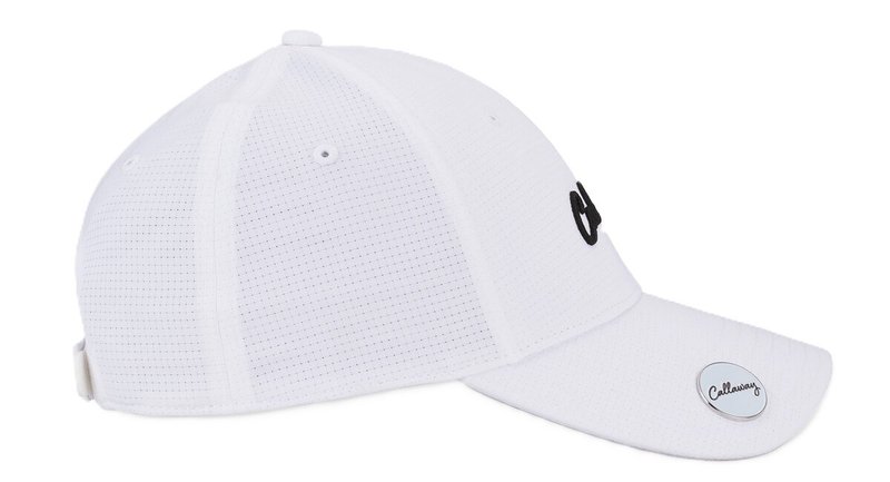 Callaway Stitch Magnet casquette femme, blanc/noir