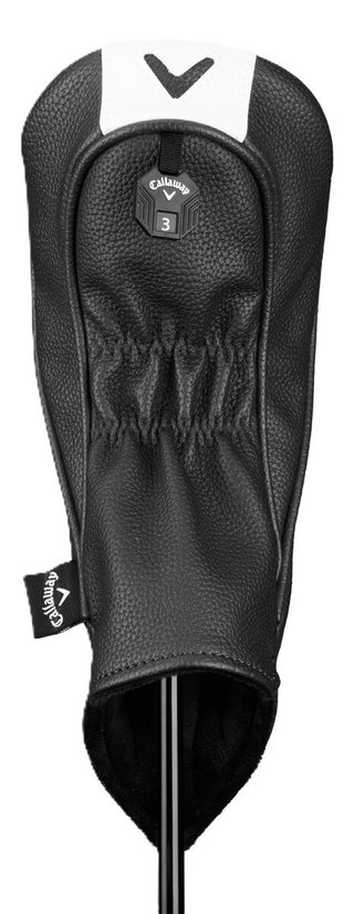 Callaway Premium Fairway Wood headcover, noir/blanc
