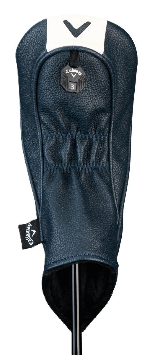 Callaway Premium Fairway Wood headcover, navy/white