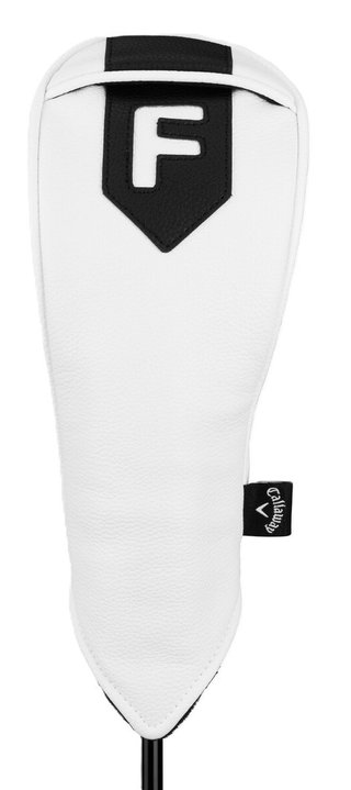Callaway Premium Fairway Wood headcover, blanc/noir