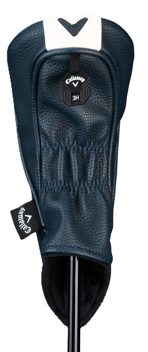 Callaway Premium Hybrid headcover, marine/blanc