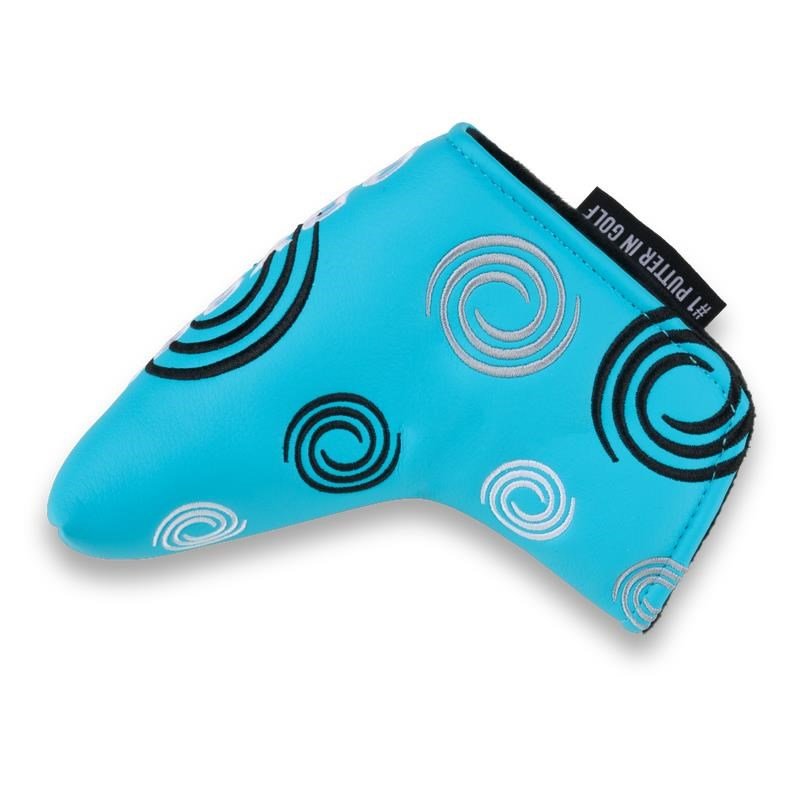 Odyssey Tour Swirl Blade putter headcover, bleu