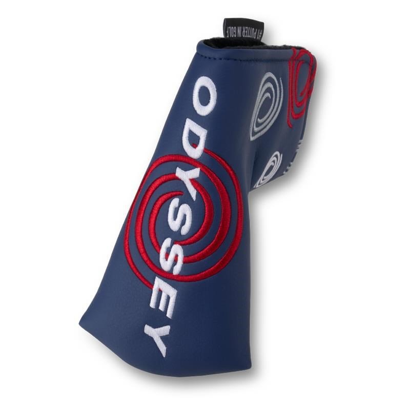 Odyssey Tour Swirl Blade putter headcover, navy