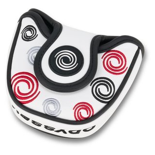 Callaway Golf Odyssey Swirl Mallet couvre-chef de putter, blanc
