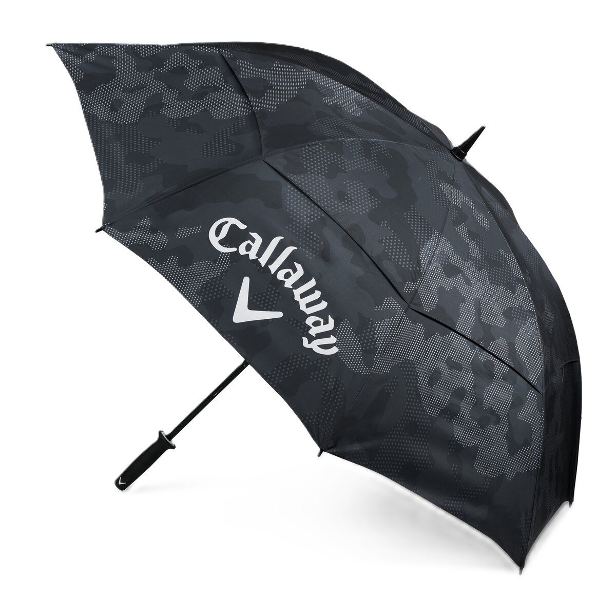 Callaway Double Canopy 64" Shield parapluie, noir/gris