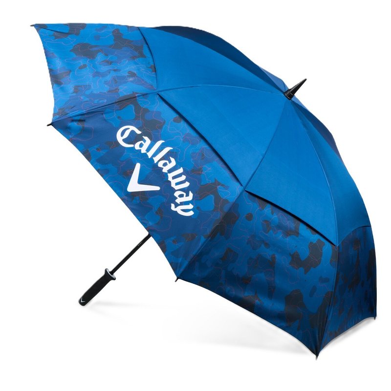 Callaway Golf Double Canopy 64" Shield parapluie, marine/rouge