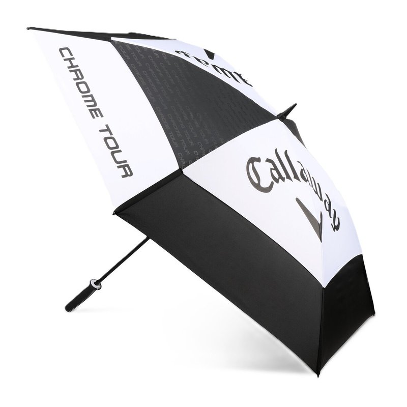 Callaway Golf Tour Authentic Double Canopy Parapluie 68" noir/blanc