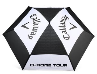 Callaway Golf Tour Authentic Double Canopy Parapluie 68" noir/blanc