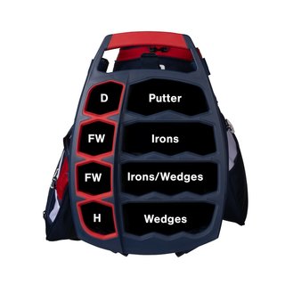 Ogio All Elements Hybrid stand bag, noir