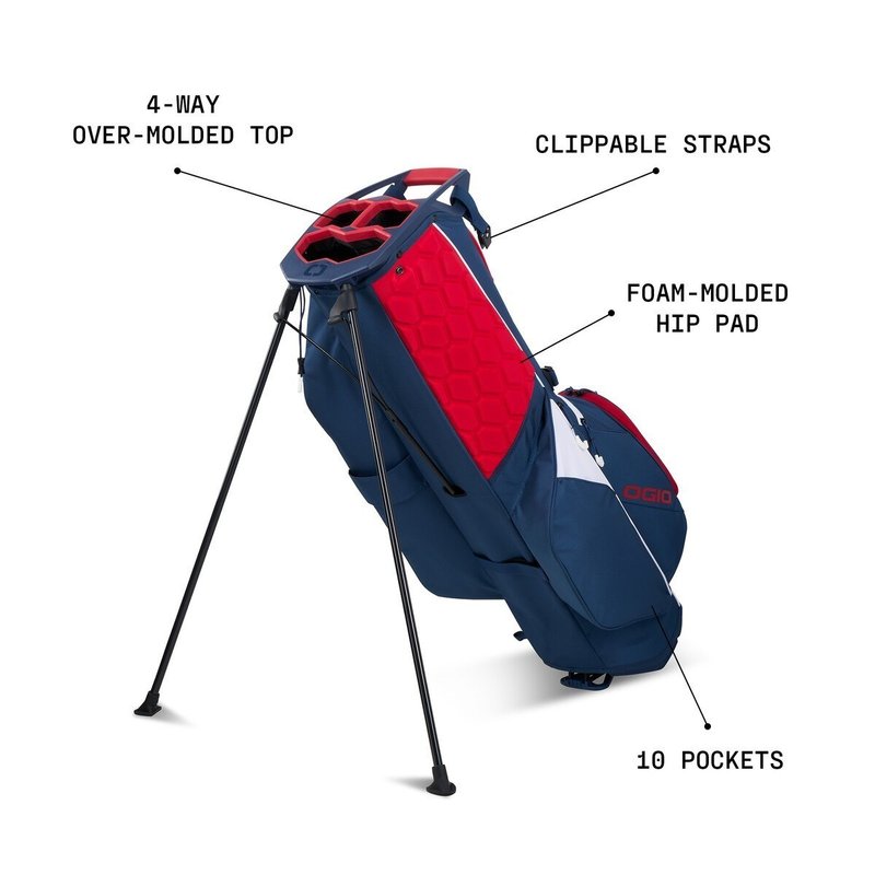 Ogio Fuse stand bag, noir