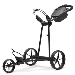 Big Max e-TI 3 chariot électrique, noir (batterie et chargeur inclus)