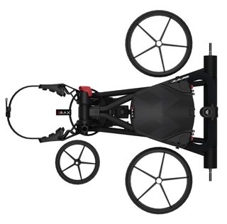 Big Max e-TI 3 chariot électrique, noir (batterie et chargeur inclus)