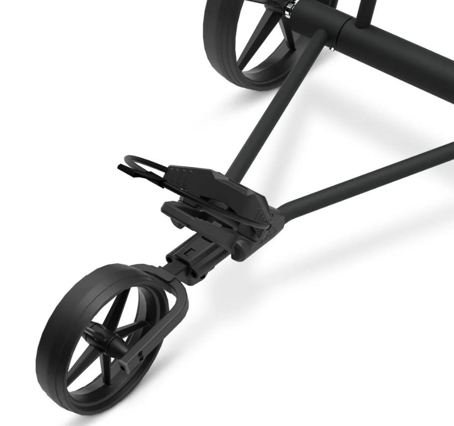 Big Max e-TI 3 chariot électrique, noir (batterie et chargeur inclus)