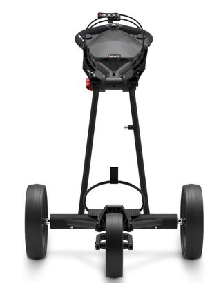 Big Max e-TI 3 chariot électrique, noir (batterie et chargeur inclus)