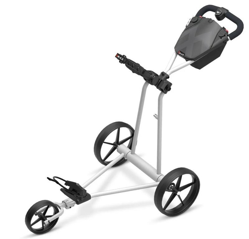Big Max e-TI 3 chariot électrique de golf, gris (batterie et chargeur inclus)