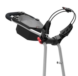 Big Max e-TI 3 chariot électrique de golf, gris (batterie et chargeur inclus)
