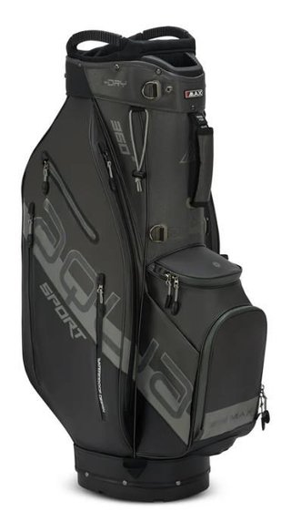 Big Max Aqua Sport 360 2 cart bag, noir/charcoal/gris