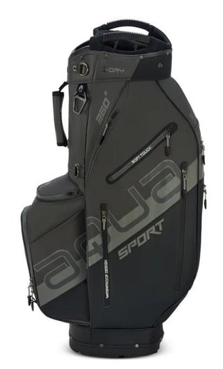 Big Max Aqua Sport 360 2 cart bag, noir/charcoal/gris