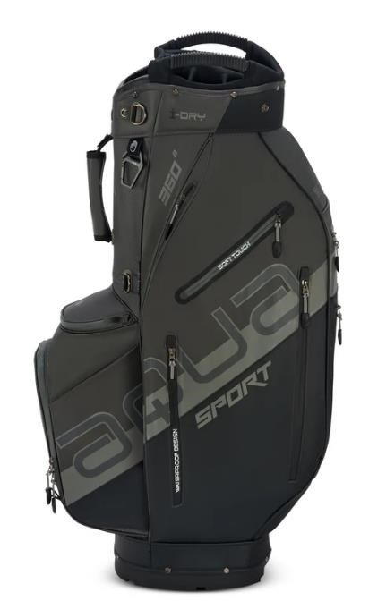 Big Max Aqua Sport 360 2 cart bag, noir/charcoal/gris