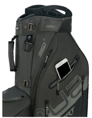 Big Max Aqua Sport 360 2 cart bag, noir/charcoal/gris
