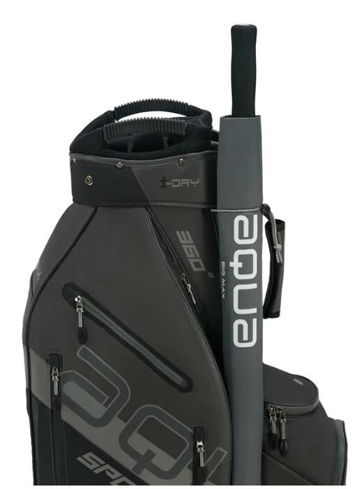 Big Max Aqua Sport 360 2 cart bag, noir/charcoal/gris