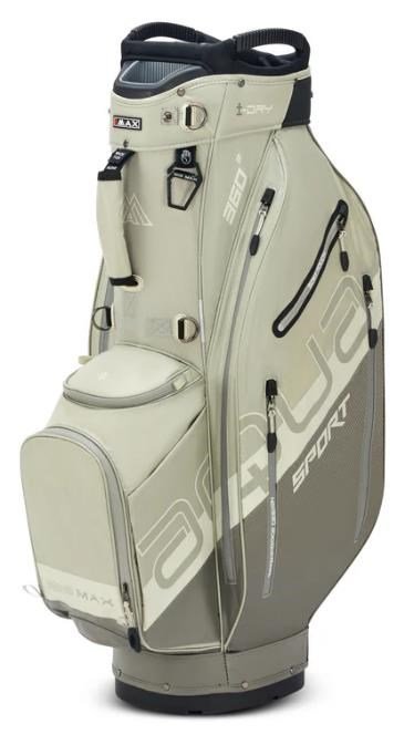 Big Max Aqua Sport 360 2 cart bag, gris/gris clair/blanc cassé