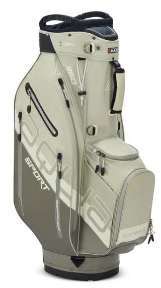 Big Max Aqua Sport 360 2 cart bag, gris/gris clair/blanc cassé